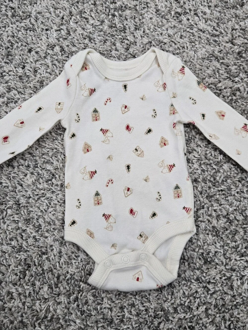 Little Snoopy Christmas Bodysuit